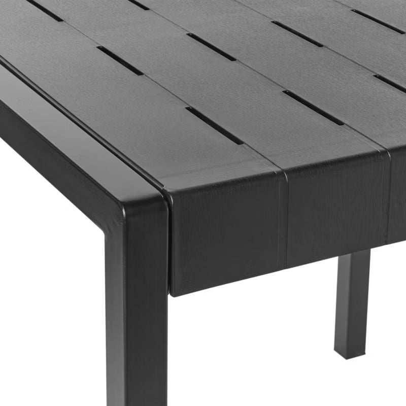 Havebord Bartica 81x84 cm Sort