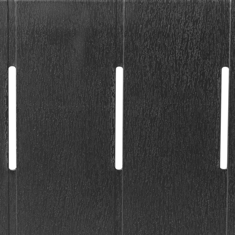 Havebord Bartica 81x84 cm Sort