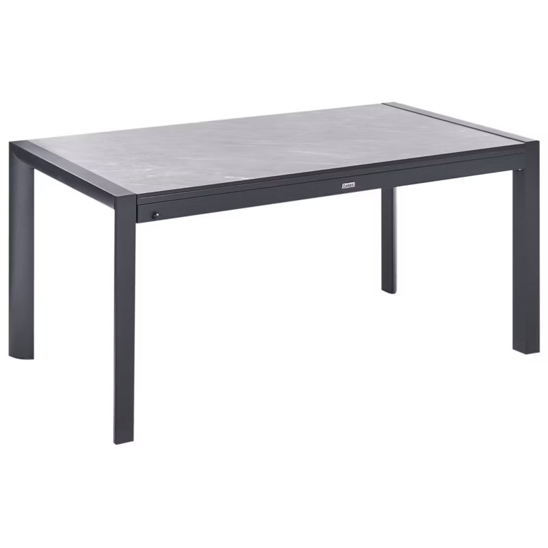 Havebord Binasco 160/220x90 cm Grå Udtrækkeligt
