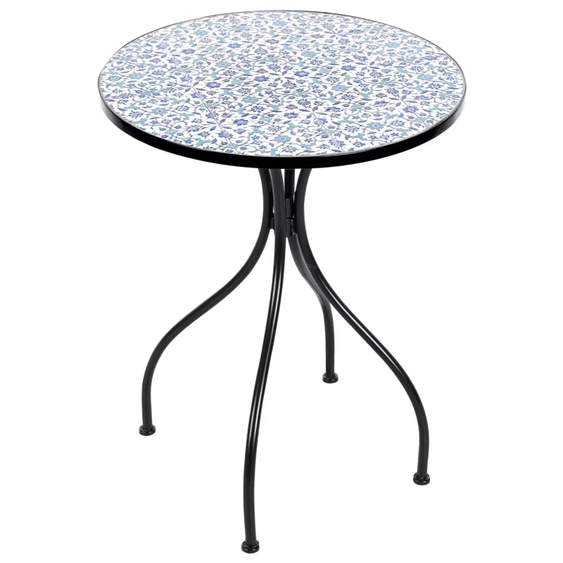 Havebord 60 cm Sort Metal