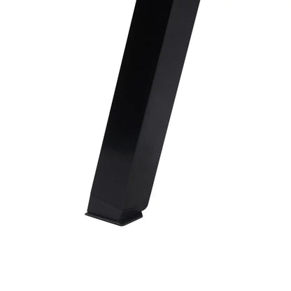 Havebord Canetto 150x90 cm Sort Aluminium
