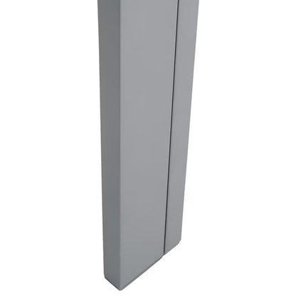 Havebord Catania 160x91 cm Sort Glas