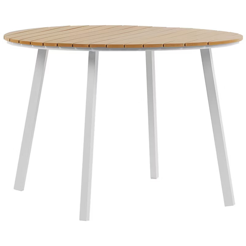 Havebord Cavoli Ø105 cm Brun Aluminium