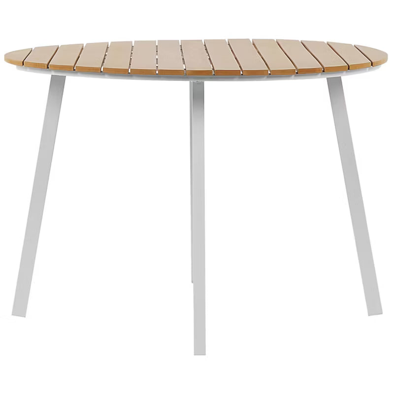 Havebord Cavoli Ø105 cm Brun Aluminium