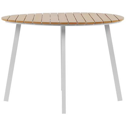 Havebord Cavoli Ø105 cm Brun Aluminium