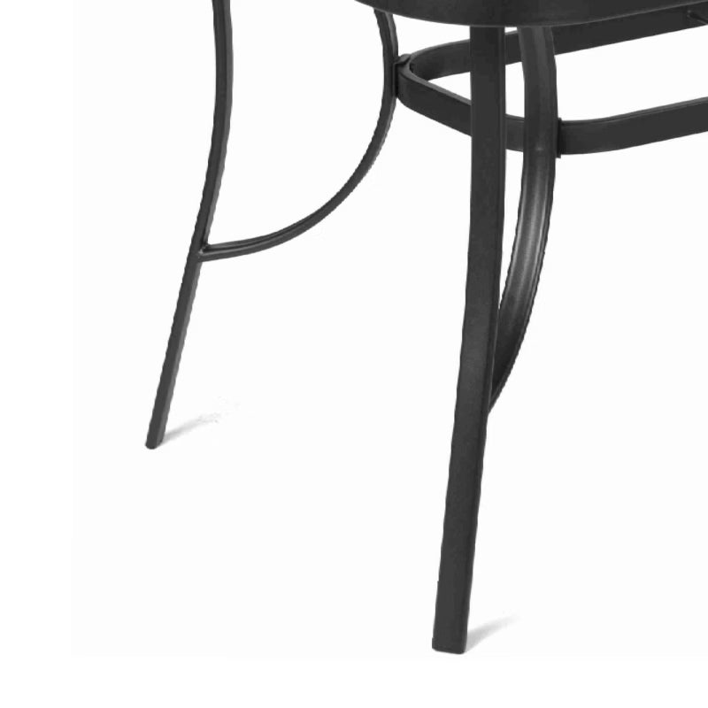 Havebord FDZN 5030 150x90 cm Sort Aluminium