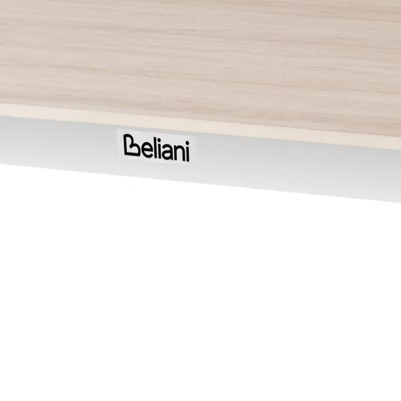 Havebord Feletto 180x90 cm Beige Travertin Look
