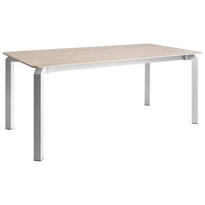 Havebord Feletto 180x90 cm Beige Travertin Look