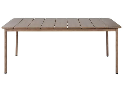 Havebord Flavia 185x96 cm Brun Aluminium