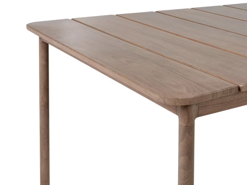 Havebord Flavia 185x96 cm Brun Aluminium