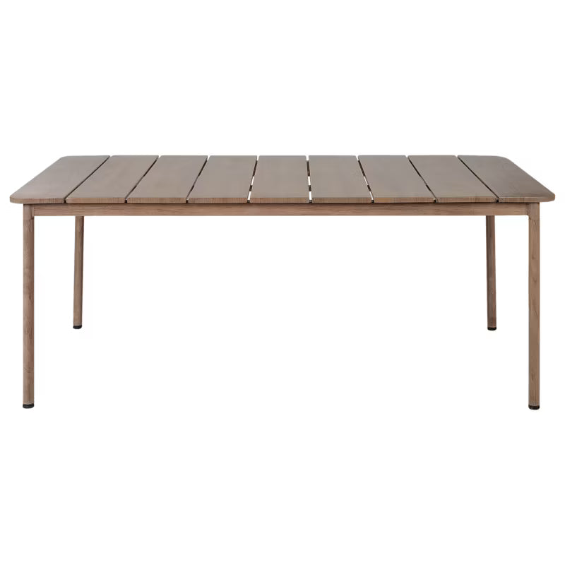 Havebord Flavia 185x96 cm Brun Aluminium