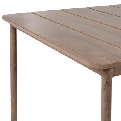 Havebord Flavia 185x96 cm Brun Aluminium