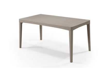 Havebord Girona 160x90 cm Cappuccino