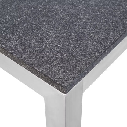 Havebord Grosseto 180x90 cm Flamberet Granit Grafit