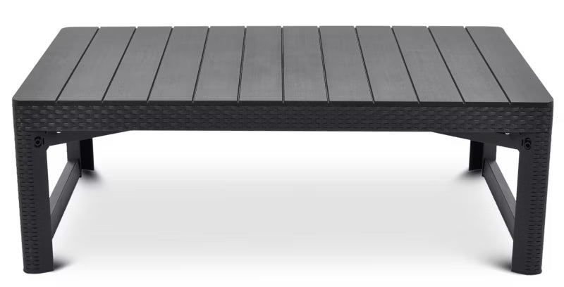 Havebord Lyon 116x71 cm Grafit