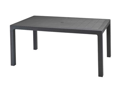 Havebord Melody 160x95 cm Grafit