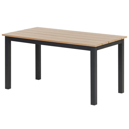 Havebord Messina 100x52 cm Sort