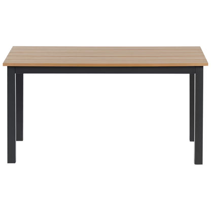 Havebord Messina 100x52 cm Sort