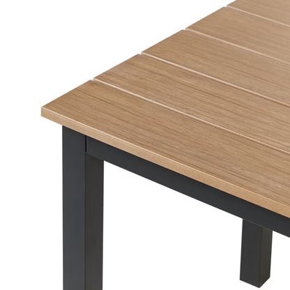 Havebord Messina 100x52 cm Sort