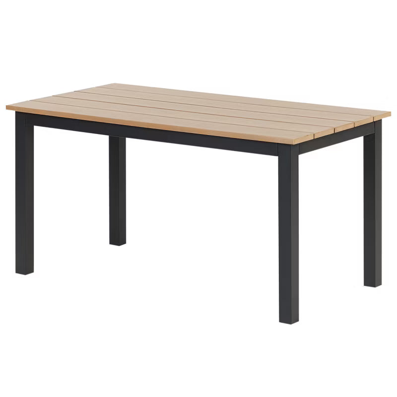Havebord Messina 100x52 cm Sort