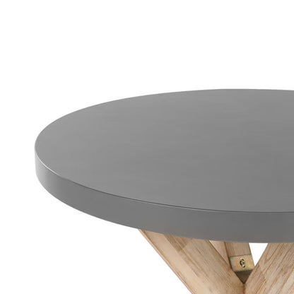 Havebord Olbia Rund Ø90 cm Grå Beton