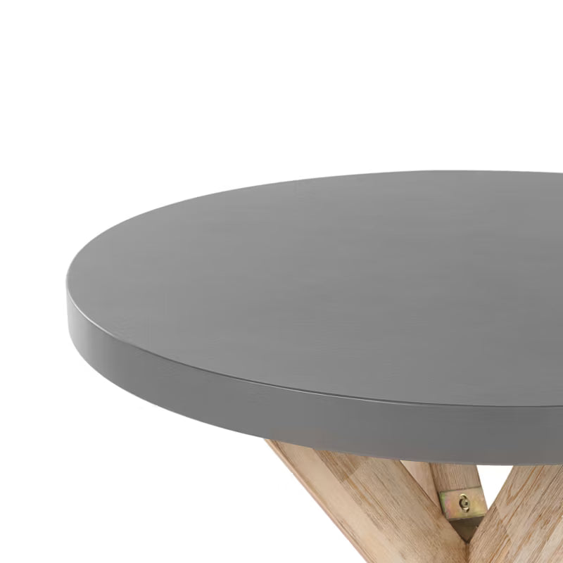 Havebord Olbia Rund Ø90 cm Grå Beton