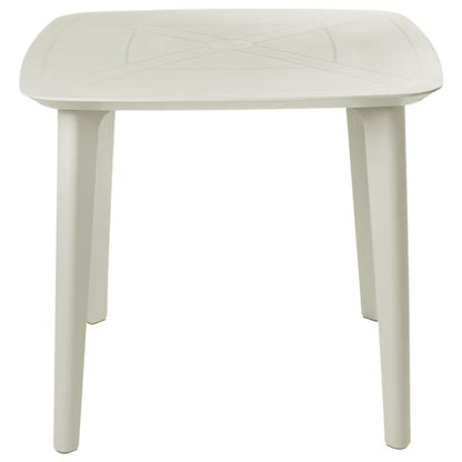 Havebord Sorico 86x86 cm Beige Plast