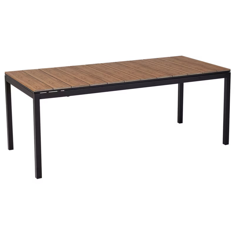 Havebord Tofane 198-248x90 cm Brun Udtrækkeligt