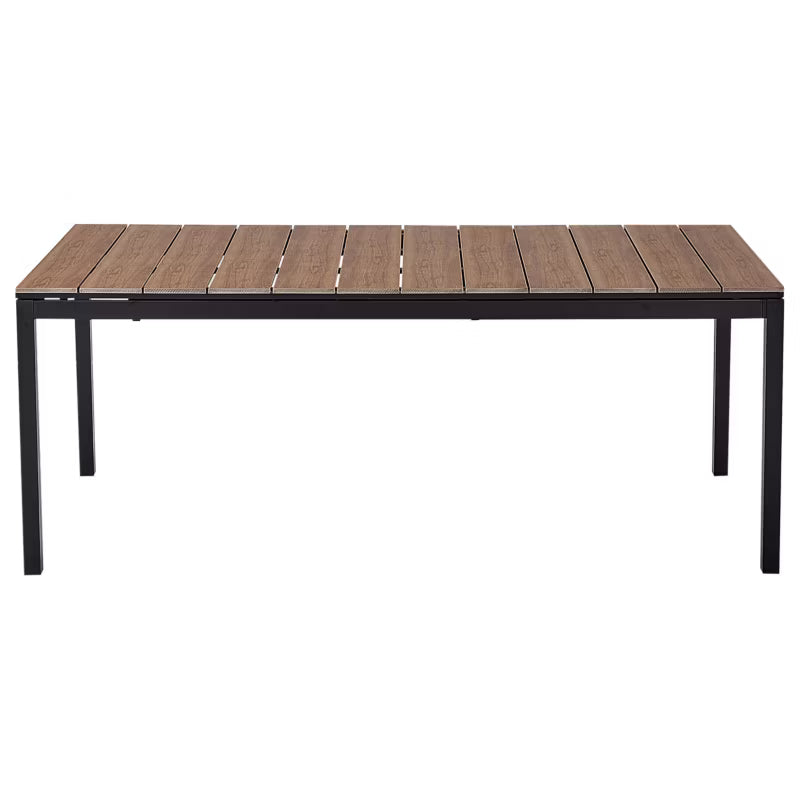 Havebord Tofane 198-248x90 cm Brun Udtrækkeligt