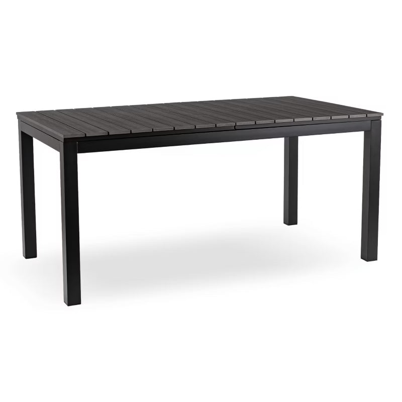 Havebord Udtrækkeligt 160-210x90 cm Grå