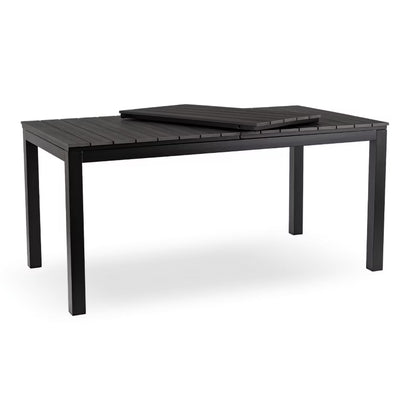 Havebord Udtrækkeligt 160-210x90 cm Grå