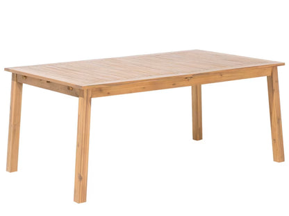 Havebord Udtrækkeligt Cesana 180-240x100 cm Akacietræ Lysebrun
