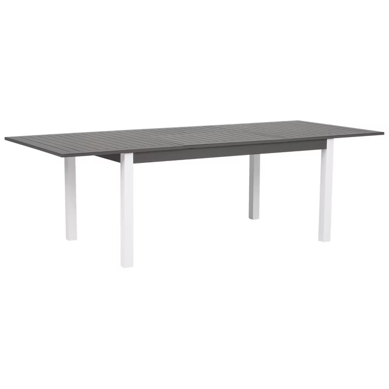 Havebord Udtrækkeligt Pancole 168-248x100 cm Grå Aluminium
