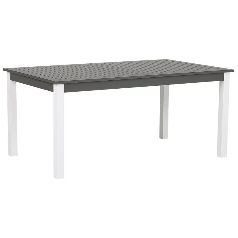 Havebord Udtrækkeligt Pancole 168-248x100 cm Grå Aluminium