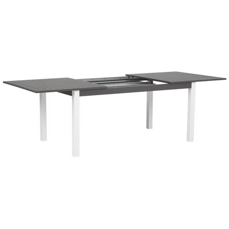 Havebord Udtrækkeligt Pancole 168-248x100 cm Grå Aluminium