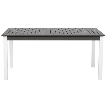 Havebord Udtrækkeligt Pancole 168-248x100 cm Grå Aluminium