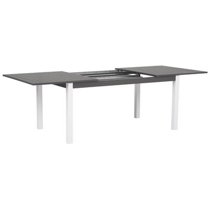 Havebord Udtrækkeligt Pancole 168-248x100 cm Grå Aluminium