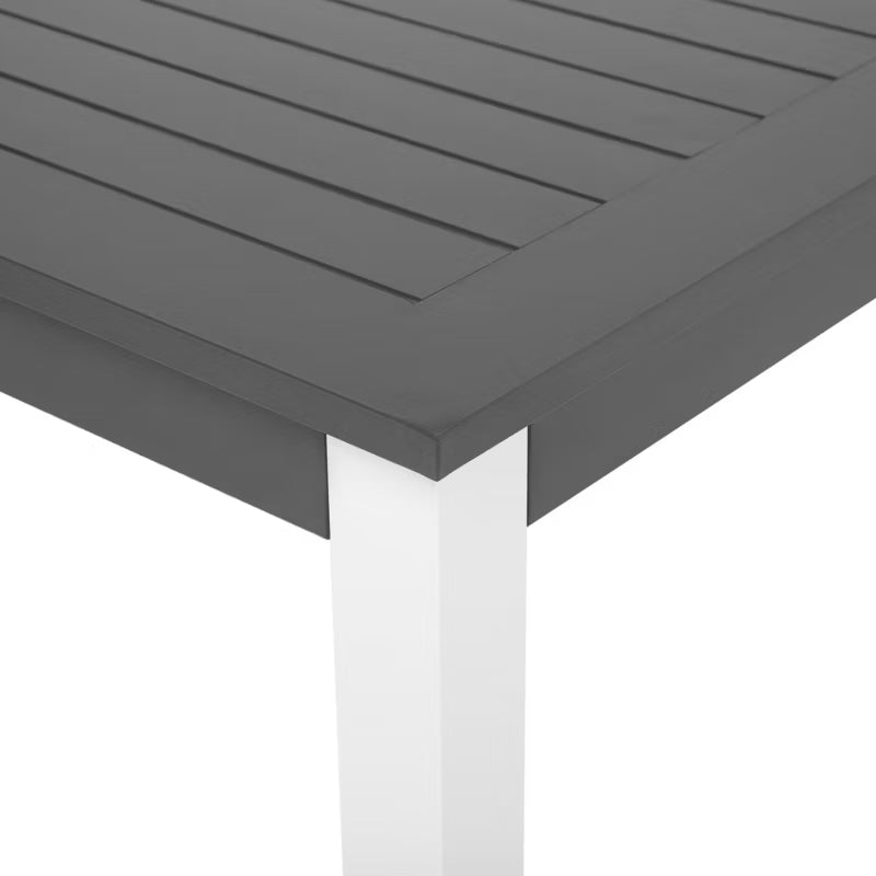 Havebord Udtrækkeligt Pancole 168-248x100 cm Grå Aluminium