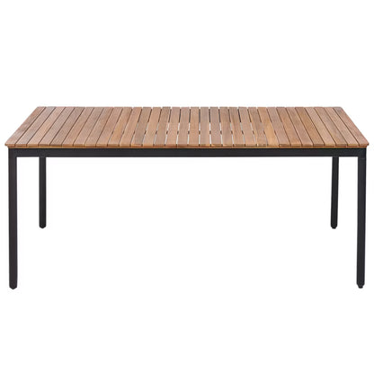 Havebord Vallese 180x90 cm Akacietræ Brun