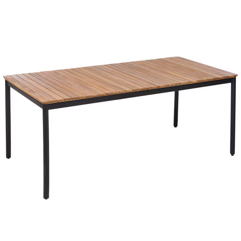 Havebord Vallese 180x90 cm Akacietræ Brun