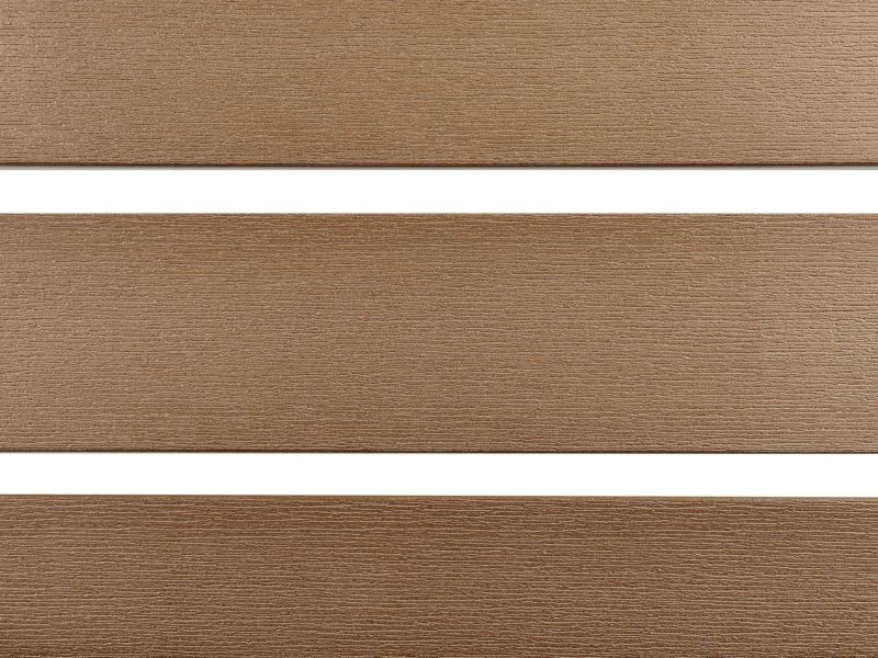 Havebord Vernio 180x90 cm Brun og Sort Aluminium