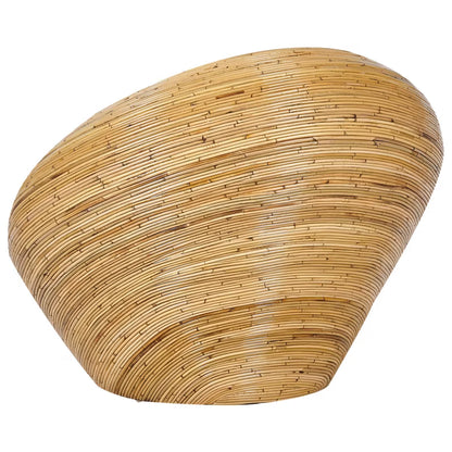 Havebordsæt Maiori Rattan 110x88 cm Natur 2 Stk. 4255664882196