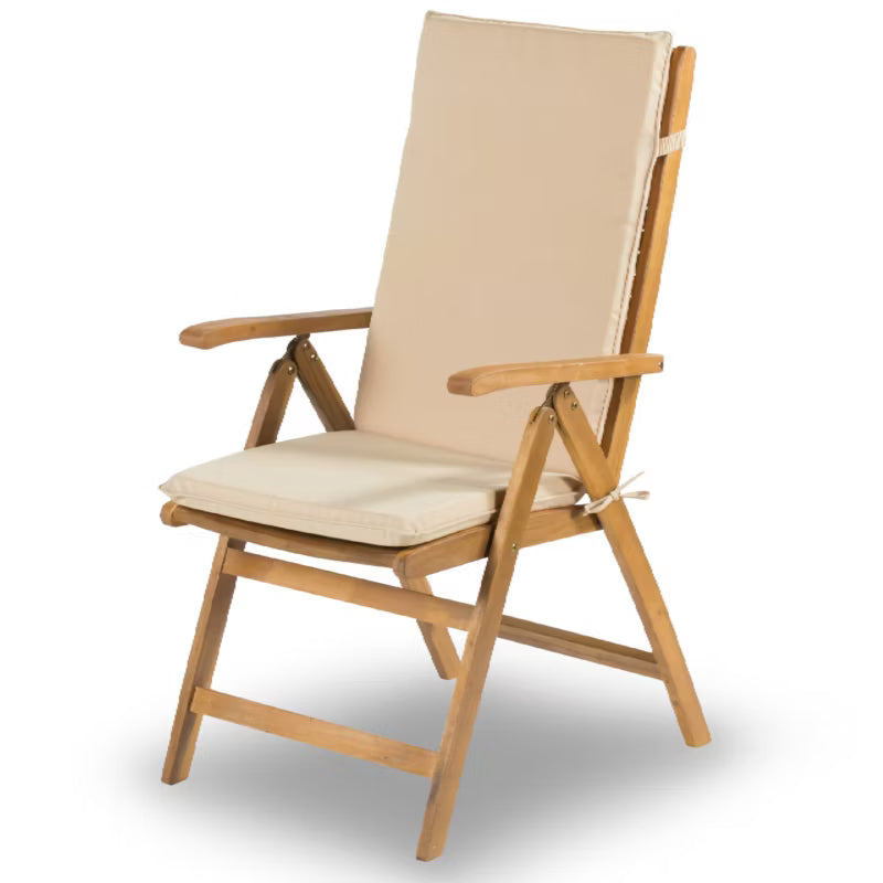 Havebordsstol FDZN 4101-T 58x74x105 cm Brun Akacietræ