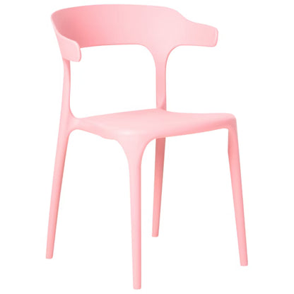 Havebordsstol Gubbio 50x49x76 cm Lyserød 4 Stk.