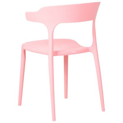 Havebordsstol Gubbio 50x49x76 cm Lyserød 4 Stk.