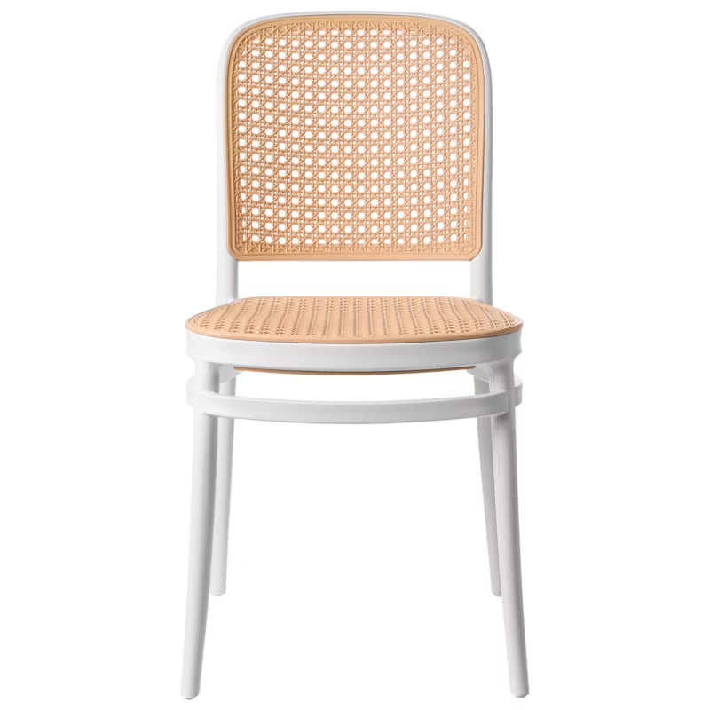 Havebordsstol Plose 4-Pak Hvid og Beige