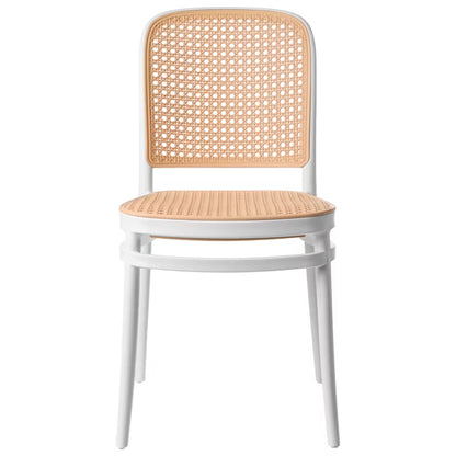 Havebordsstol Plose 4-Pak Hvid og Beige