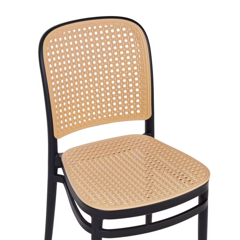 Havebordsstol Plose 41x43x85 cm Beige 4 Stk.