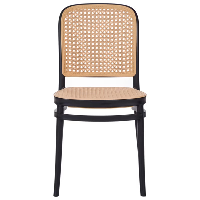 Havebordsstol Plose 41x43x85 cm Beige 4 Stk.
