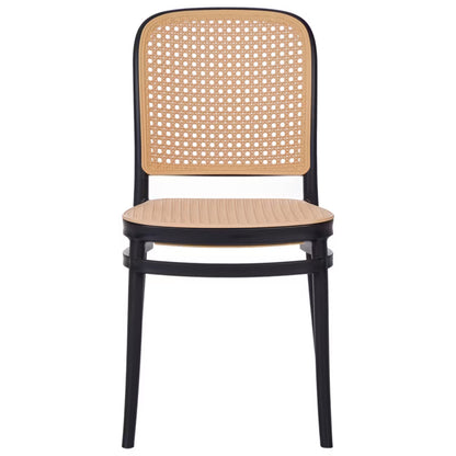 Havebordsstol Plose 41x43x85 cm Beige 4 Stk.